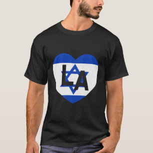 Flaggen Israel World Country Flag La He Los Angele T-Shirt