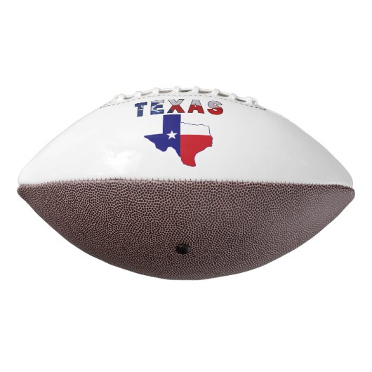 Flaggen-Karte mit Texas Football (Gedreht 270)