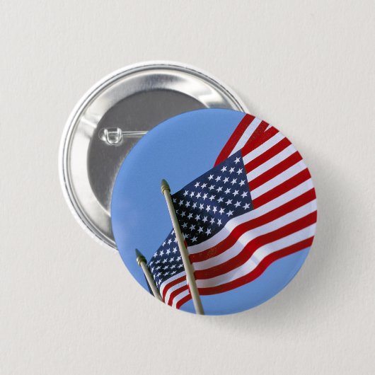 Flaggen-Knopf Button (Vorne & Hinten)