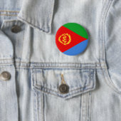 Flaggen-Knopf Eritreas Fisheye Button (Beispiel)