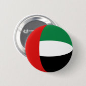 Flaggen-Knopf UAE Fisheye Button (Vorne & Hinten)