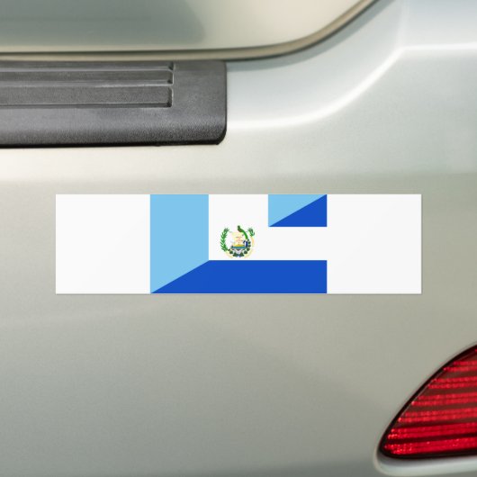 Flaggen-Landsymbol Guatemalas El Salvador halbes Autoaufkleber (Auf Auto)