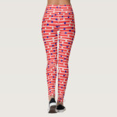 Flaggen Leggings (Rückseite)