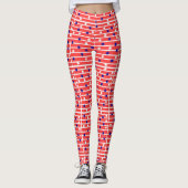 Flaggen Leggings (Vorderseite)