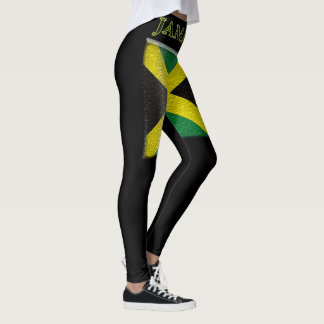 Flaggen-Leggingsversion 2 der Damen Jamaika Leggings