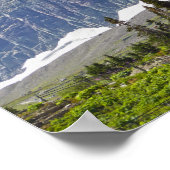 Flaggen, Loganpass, Clements Mountain, Montana Poster (Ecke)