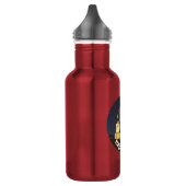 Flaggen mit Nags Wasser Flasche RED Edelstahlflasche (Links)