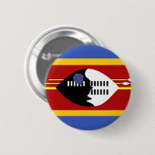 Flaggen-Nationssymbol Swasiland-Landes langes Button (Vorne & Hinten)