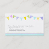 Flaggen-Partyereignisse, die Geschäftskarten Visitenkarte (Rückseite)