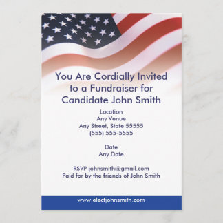 Flaggen-politische Einladung