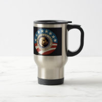 Flaggen-Reise-Tasse Obama US