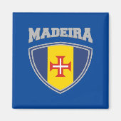 Flaggen-Schild Madeira Magnet (Vorne)