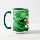 Flaggen-Stolz-Welle Tasse (Links)