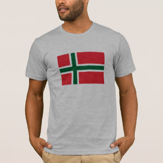 Flaggen-T - Shirt Bornholms Amt