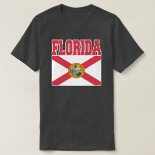 Flaggen-T - Shirt des Staates Florida