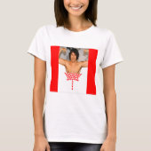 Flaggen-T-Shirt Justin Trudeau Kanada T-Shirt (Vorderseite)