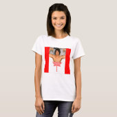 Flaggen-T-Shirt Justin Trudeau Kanada T-Shirt (Vorne ganz)