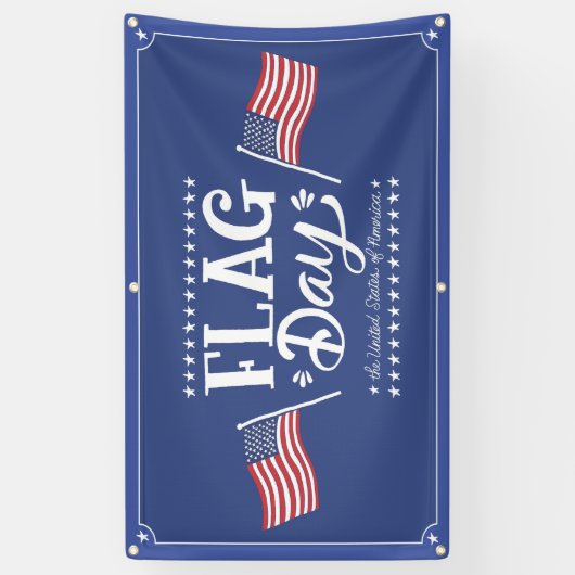 Flaggen-Tag Banner (Vertikal)