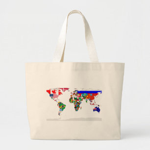 Flaggen-Tasche Jumbo Stoffbeutel