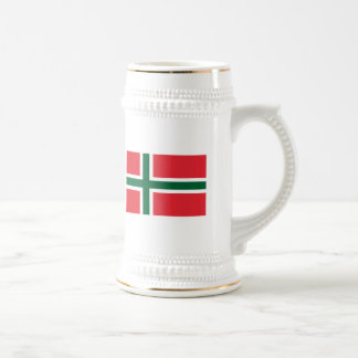 Flaggen-Tasse Bornholms Amt Bierglas