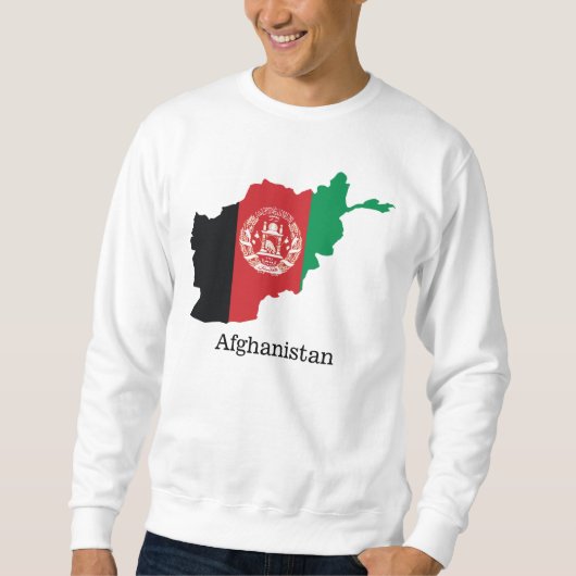 Flaggen und Länder Afghanistan Sweatshirt (Vorderseite)