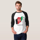 Flaggen und Länder Afghanistan T-Shirt (Vorne ganz)