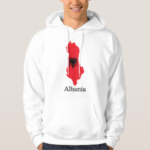 Flaggen und Länder Albanien Hoodie