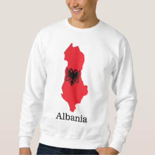 Flaggen und Länder Albanien Sweatshirt