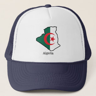 Flaggen und Länder Algerien Truckerkappe