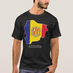 Flaggen und Länder Andorra T-Shirt