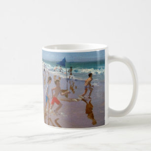Flaggen und Reflexionen Montalivet Kaffeetasse
