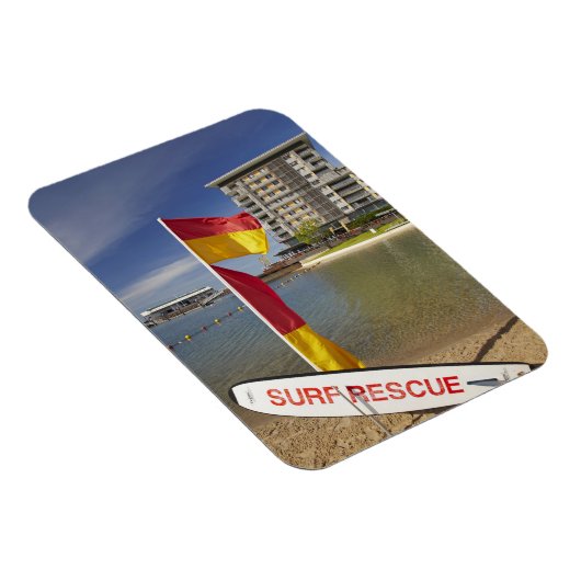 Flaggen und Surfbrett Magnet (Rechte Seite)