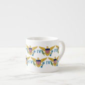 Flaggen United States Virgin Islands USVI Espressotasse (Vorderseite Rechts)