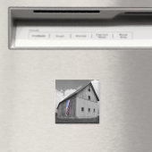 Flaggen unserer Bauern - Stall mit amerikanischer Magnet (In Situ (Geschirrspüler))