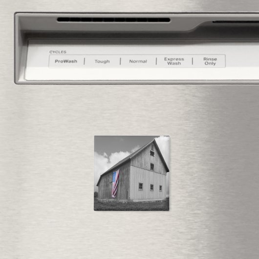 Flaggen unserer Bauern - Stall mit amerikanischer Magnet (In Situ (Geschirrspüler))