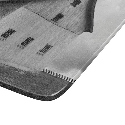 Flaggen unserer Bauern - Stall mit amerikanischer Schneidebrett (Ecke)