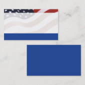Flaggen-Visitenkarte Visitenkarte (Vorne/Hinten)