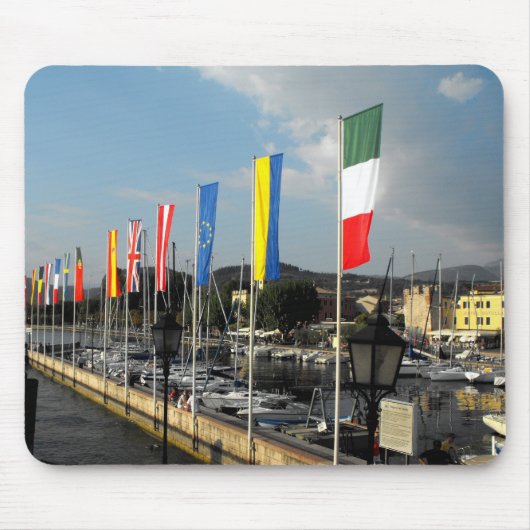 Flaggen von Bardolino Mousepad (Vorne)
