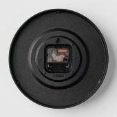 Flaggen von Neufundland Uhr (Rückseite)