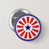 Flaggenaufkleber Button (Vorne & Hinten)