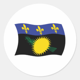 Flaggenaufkleber Runder Aufkleber