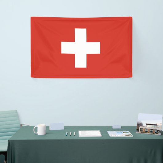 Flaggenbanner der Schweiz Banner (Messeveranstaltung)