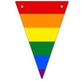 Flaggenbanner für LGBT-Stolz Wimpelkette (Dritte Fahne)
