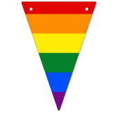 Flaggenbanner für LGBT-Stolz Wimpelkette (Zweite Fahne)