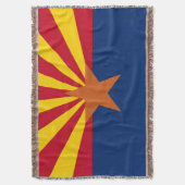 Flaggenbild des Staates Arizona Decke (Vorderseite Vertikal)