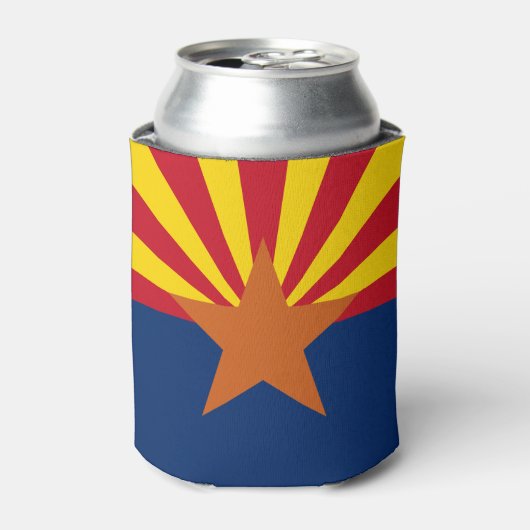 Flaggenbild des Staates Arizona Dosenkühler (Kanne Vorderseite)