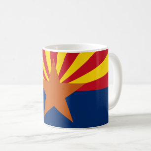 Flaggenbild des Staates Arizona Kaffeetasse