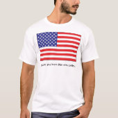 Flaggenbrenner T-Shirt (Vorderseite)