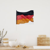Flaggendeutschland Poster (Küche)