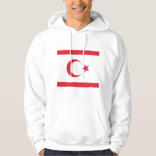 Flaggenemblem der Türkischen Republik Nordzypern Hoodie